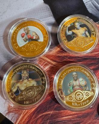 Set monete commemorative Mike Tyson