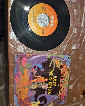 lp 45 giri Santana Europa take me with jou