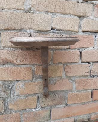 mensola in arte povera metà 900