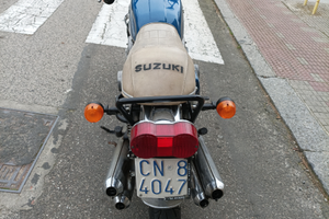 Moto Suzuki 380 due tempi gt