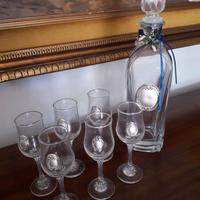 Sevizio liquori da 6 degli anni 70