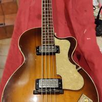 Hofner 500/2 Club bass Sunburst 1960s

