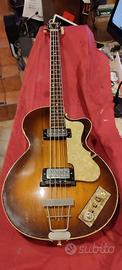 Hofner 500/2 Club bass Sunburst 1960s

