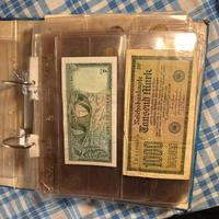 Monete e banconote antiche 240 pezzi da mondo