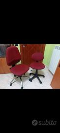 1 sedia ufficio