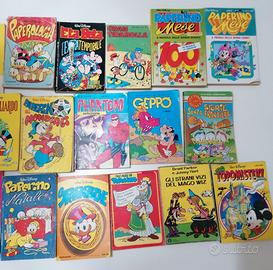 Lotto paperini e fumetti vari anni 80