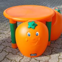 Chicco Tavolo Arancia 2+ anni, per interni/esterni