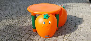 Chicco Tavolo Arancia 2+ anni, per interni/esterni