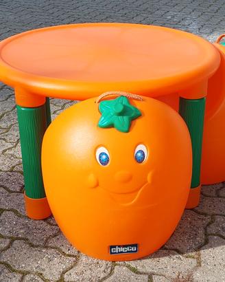 Chicco Tavolo Arancia 2+ anni, per interni/esterni