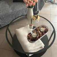 Tavolino ikea di vetro