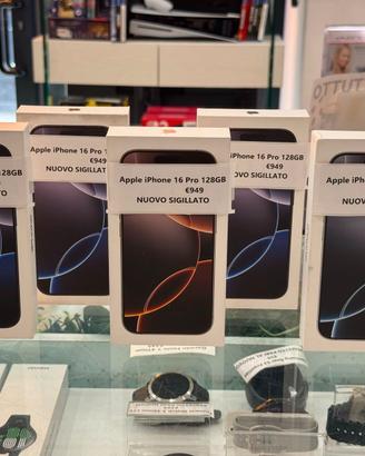 Apple iPhone 16 Pro 128GB - NUOVO SIGILLATO