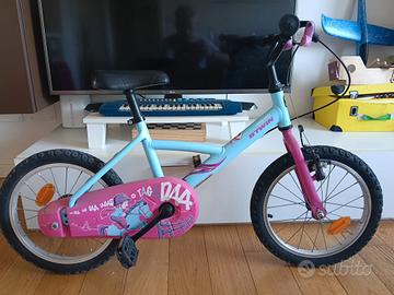 bici bambina 4-6 anni 16 pollici 