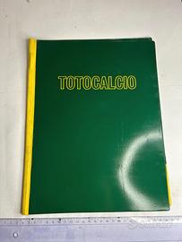 Coppia Cartelline INTROVABILI TOTOCALCIO + Carta C