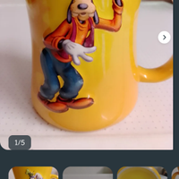Tazza Disneyland gialla