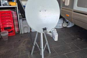 Treppiede + parabola completa + cavo