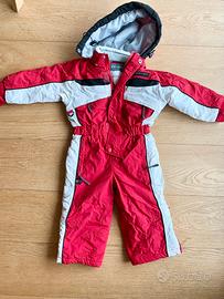 Tuta sci intera 2 anni