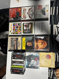 dvd, musicassette e videogiochi