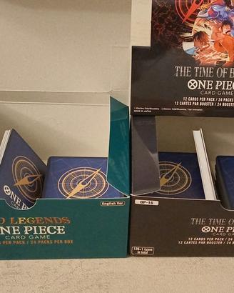 carte One Piece TCG - op16+op08 ENG - lotto bulk