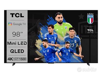 Tv tcl qm8b 98 pollici