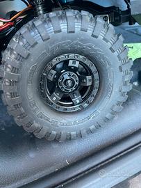 Gomme e cerchi TRX4 traxxas 1.9