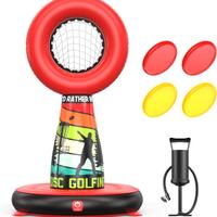Set da Disc Golf Gonfiabile per Bambini e Divertim