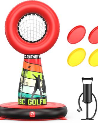 Set da Disc Golf Gonfiabile per Bambini e Divertim