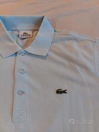 Polo Lacoste Sport Azzurra come Nuova