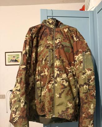 Giubbotto in pile militare