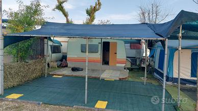 Roulotte e veranda