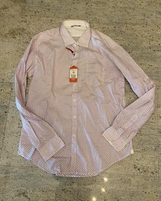 Carrera Jeans - Camicia fantasia tinto filo in flanella leggera Cod
