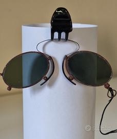 Occhiali da sole pince-nez, fine '800