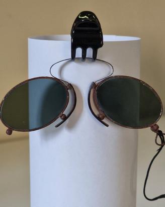Occhiali da sole pince-nez, fine '800