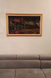 Dipinto ad olio Trieste 