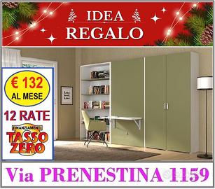 Letto a Scomparsa 1p 12 rate da € 132 a TASSO ZERO
