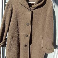 cappottino lana colore kaki verde militare nuovo