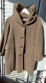 cappottino lana colore kaki verde militare nuovo