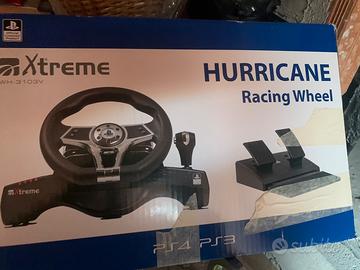 Volante e pedaliera Hurricane per PS4 e PS3