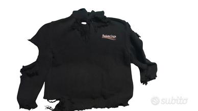 Balenciaga Political Campaign Destroyed Hoodie 