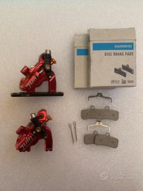 Freni a disco ibridi Juin Tech GT-F a 4 pistoni