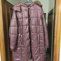 Piumino rosso bordeaux 