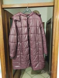 Piumino rosso bordeaux 