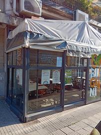 Struttura esterna Dehors per Locale