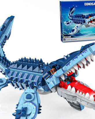 TYCOLE Mosasaurus Set di Costruzione Dinosauri per