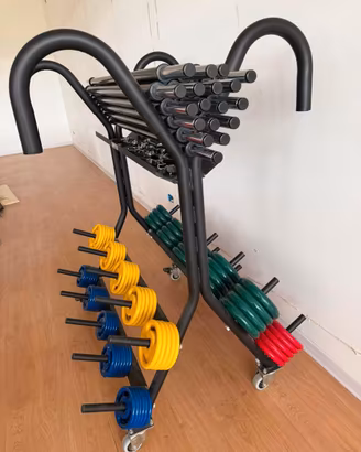 Bilancieri e pesi pump e barre aerobica