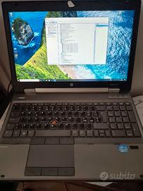 Notebook HP Elitebook 8570W, i7,12Gb,SSD