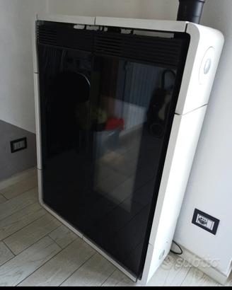 Stufa a pellet Edilkamin 9kw profonda 30 cm