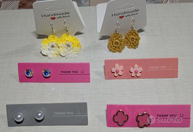 set orecchini 