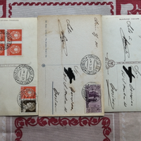 3 cartoline Congresso filatelico Livorno 1931