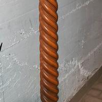 antica Colonna legno ritorto altezza 150 cm