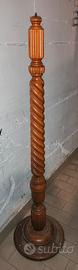 antica Colonna legno ritorto altezza 150 cm